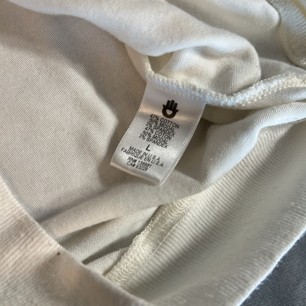 Spiritual Gangster Stripe Malibu Pullover Cropped Sweatshirt size Large - Picture 7 of 9